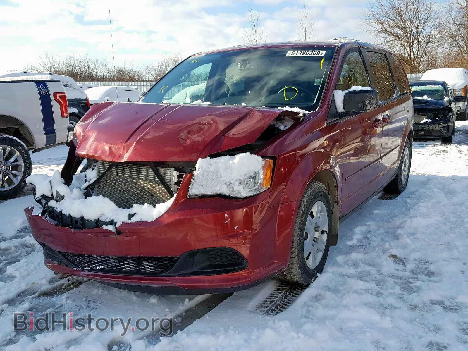 2011 DODGE CARAVAN - VIN: 2D4RN4DG2BR662746 - Фото 2