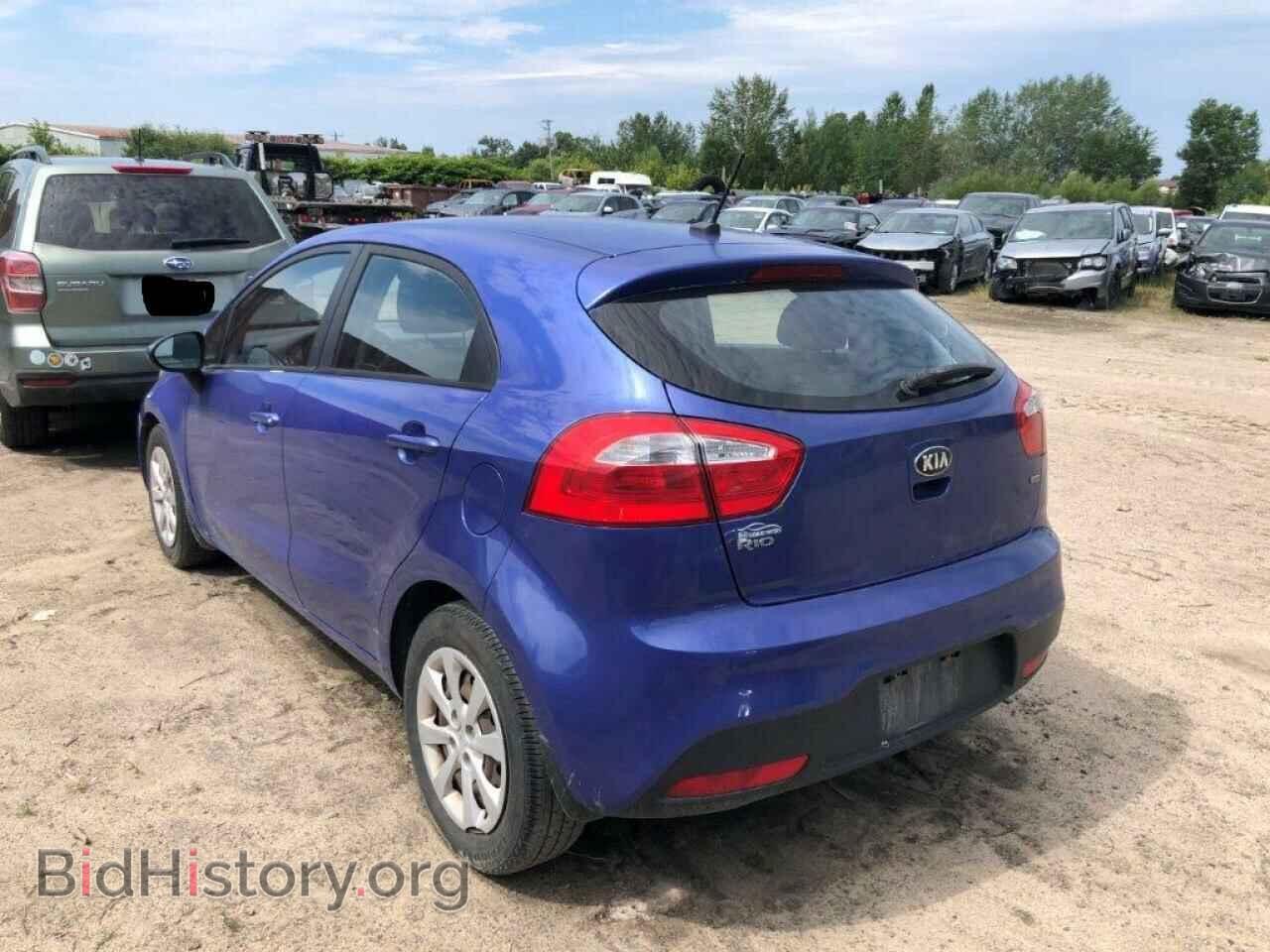 2015 KIA RIO - VIN: KNADM5A31F6976576 - Фото 2
