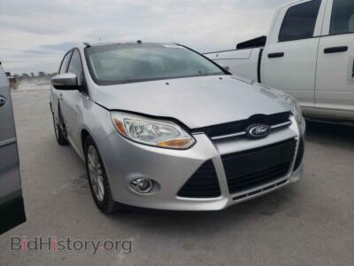 2012 Ford FOCUS Focus SEL, серебристый — VIN 1FAHP3M24CL357671, Copart
