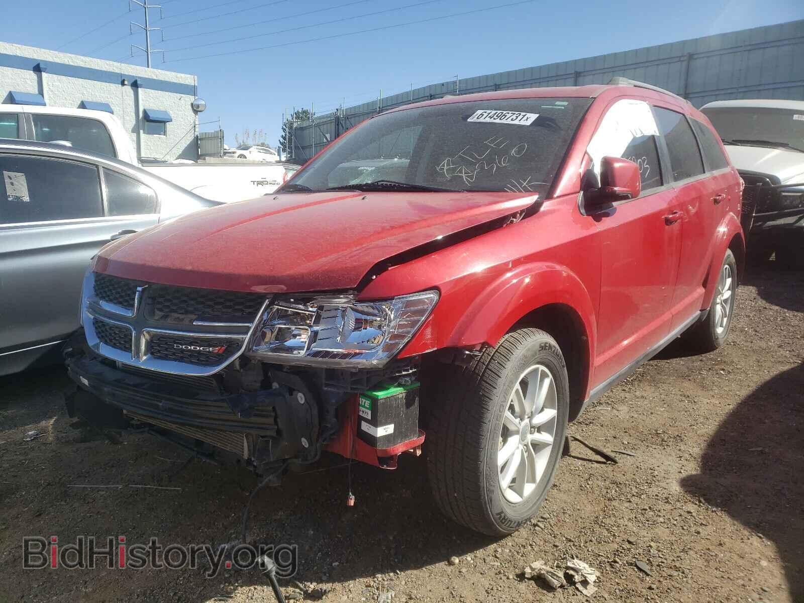 2014 DODGE JOURNEY - VIN: 3C4PDCBB7ET280559 - Фото 2