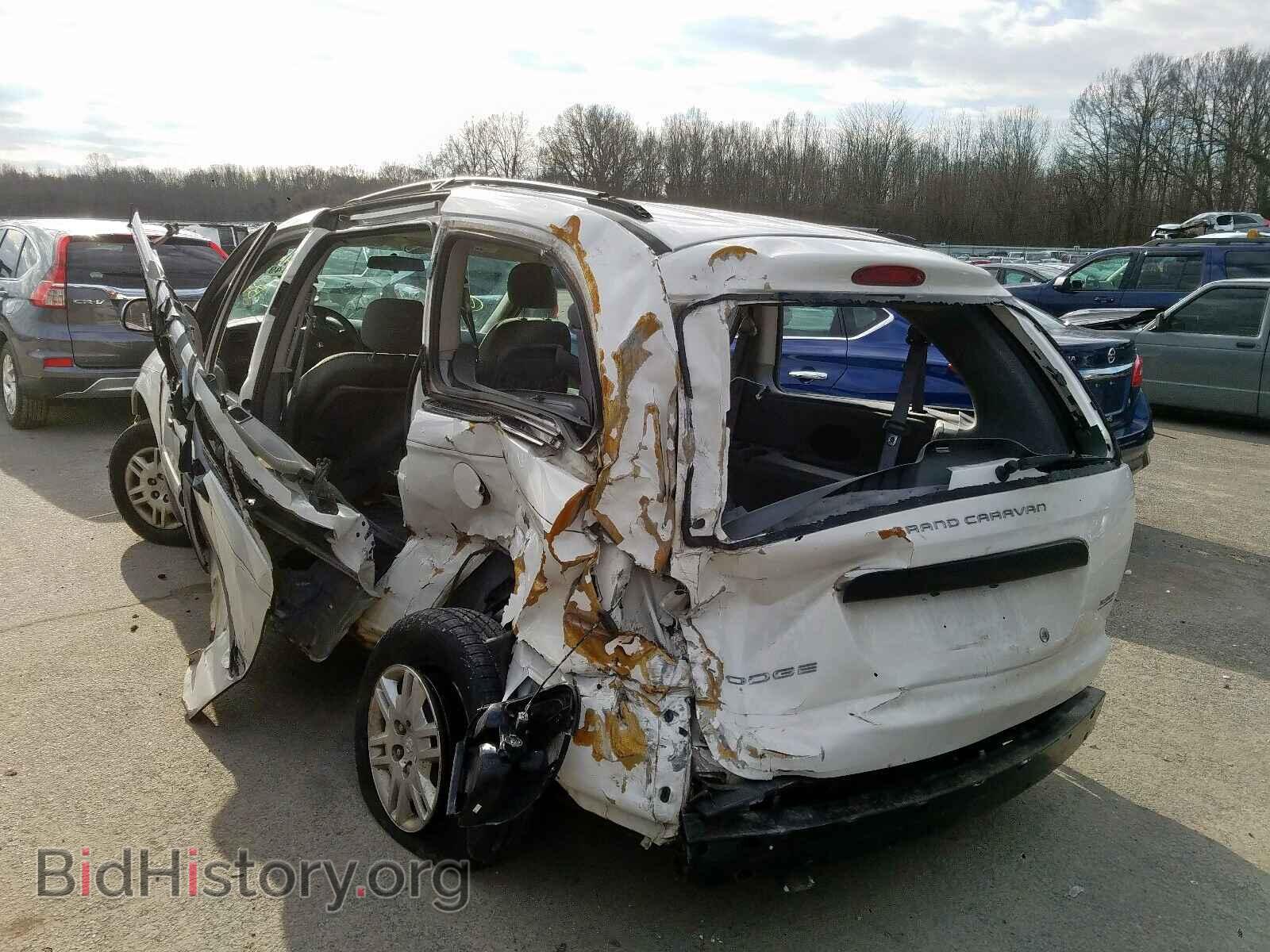 2007 DODGE CARAVAN - VIN: 1D4GP24R87B165438 - Фото 3