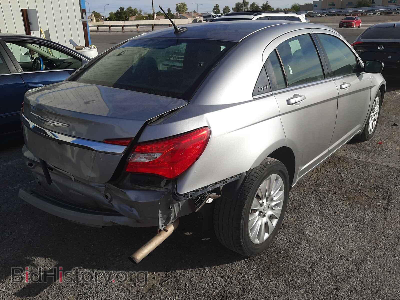 2014 CHRYSLER 200 - VIN: 1C3CCBAB3EN207867 - Фото 4