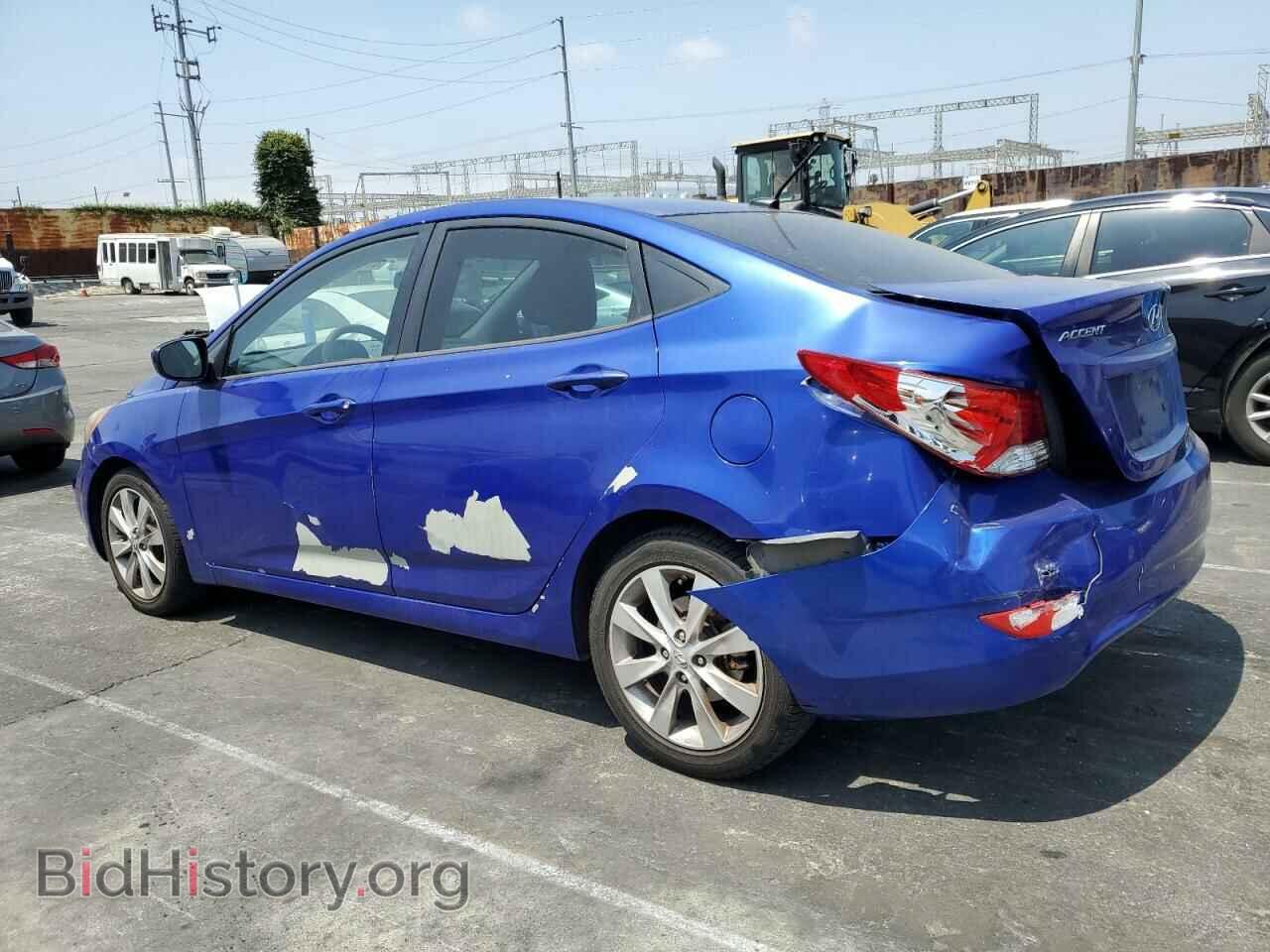 2012 HYUNDAI ACCENT - VIN: KMHCU4AE9CU137322 - Фото 2