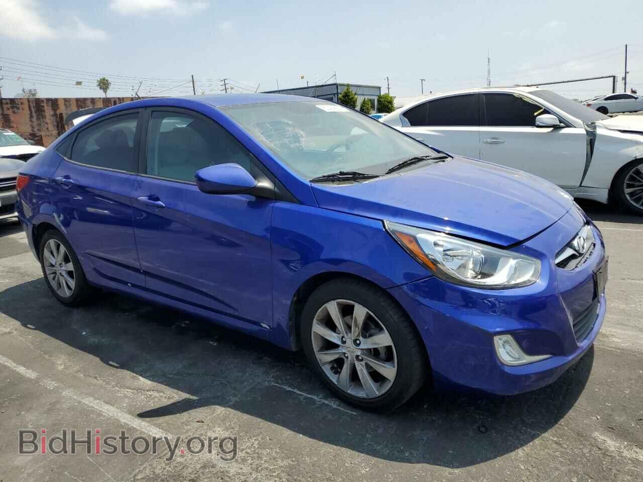 2012 HYUNDAI ACCENT - VIN: KMHCU4AE9CU137322 - Фото 4