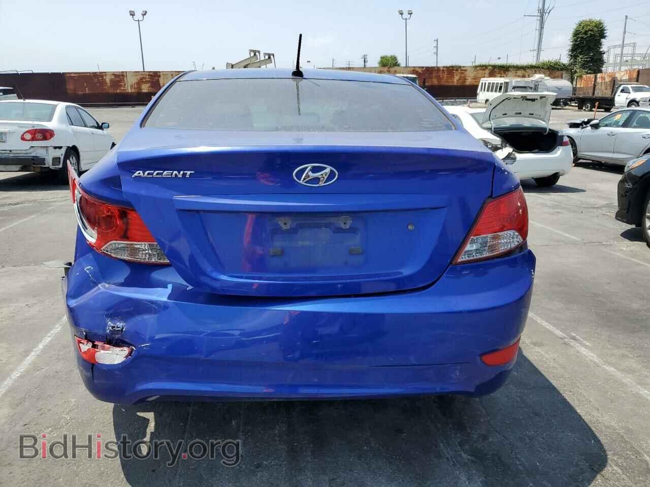 2012 HYUNDAI ACCENT - VIN: KMHCU4AE9CU137322 - Фото 6