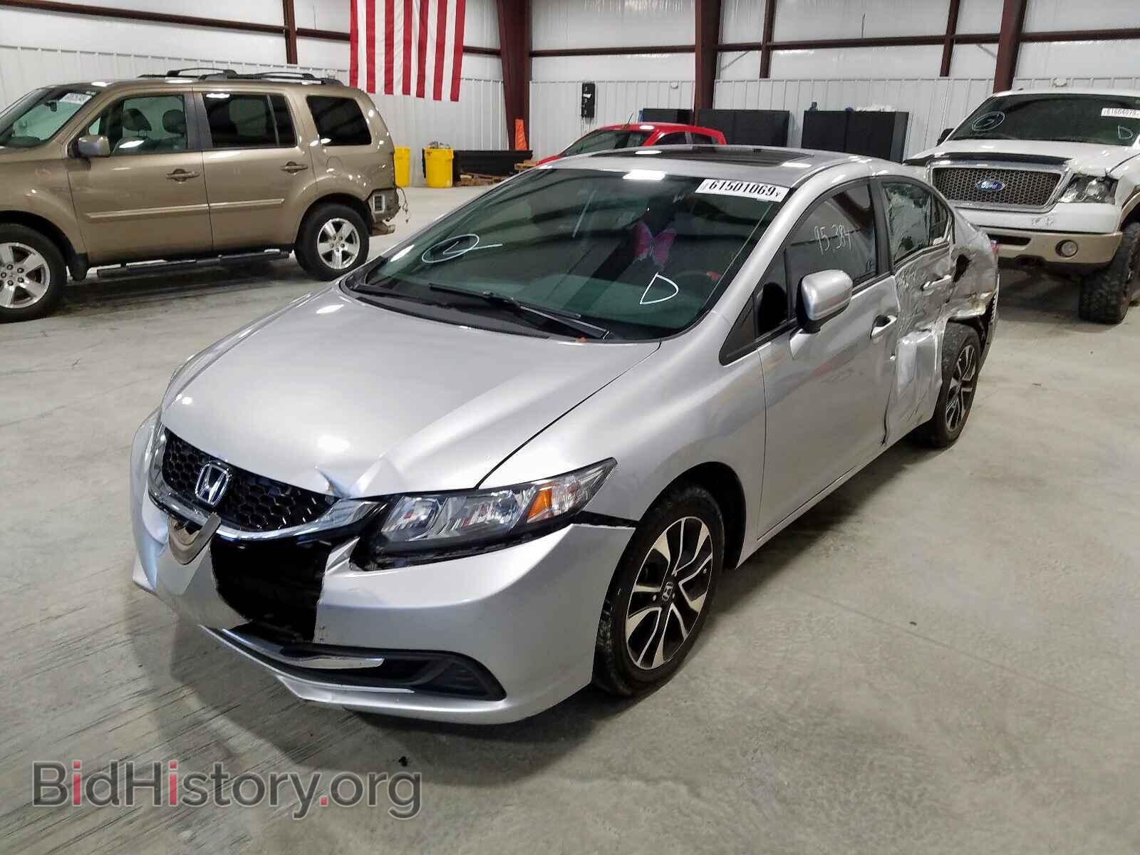 2014 HONDA CIVIC - VIN: 19XFB2F86EE022287 - Фото 2