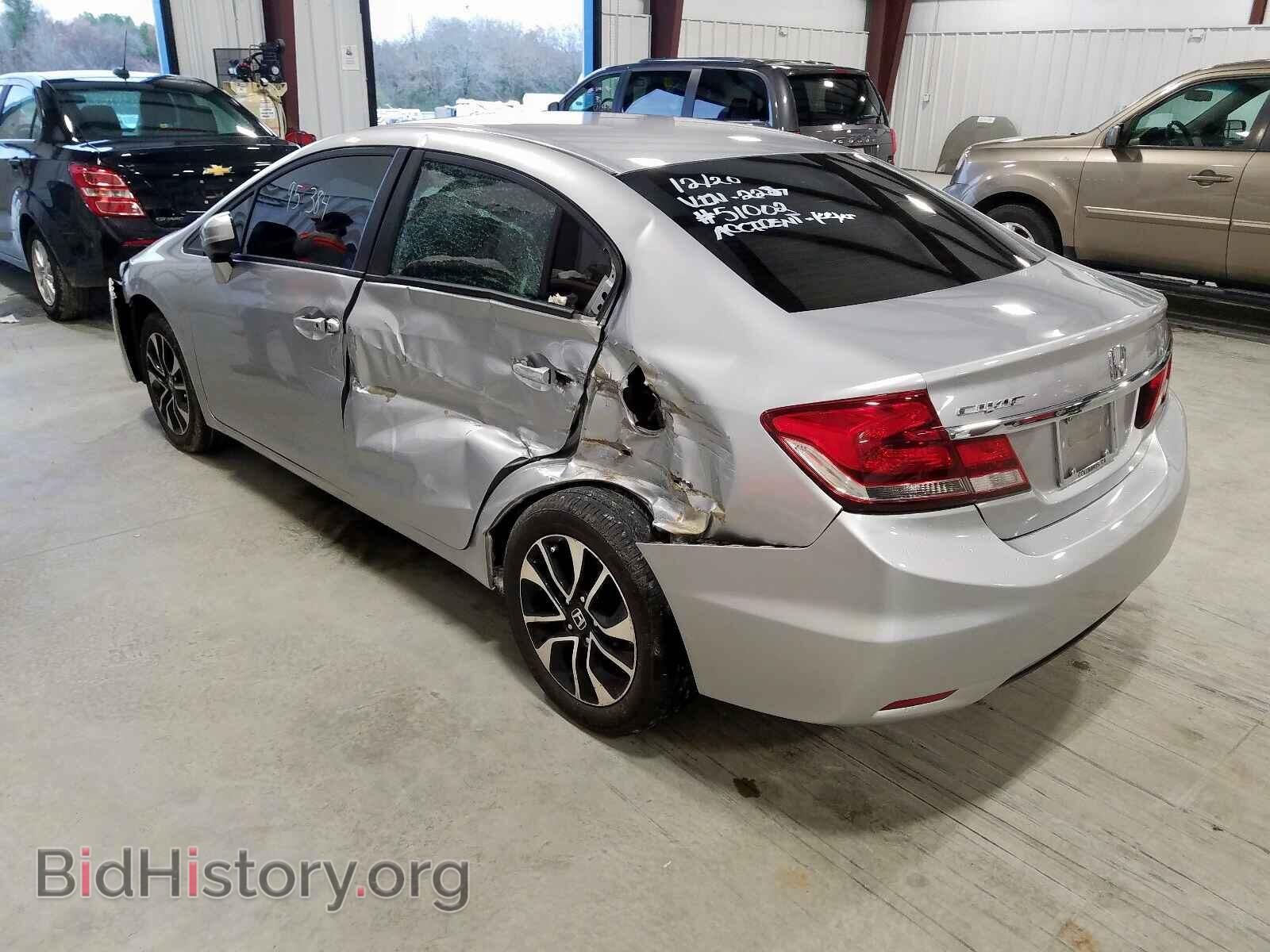 2014 HONDA CIVIC - VIN: 19XFB2F86EE022287 - Фото 3