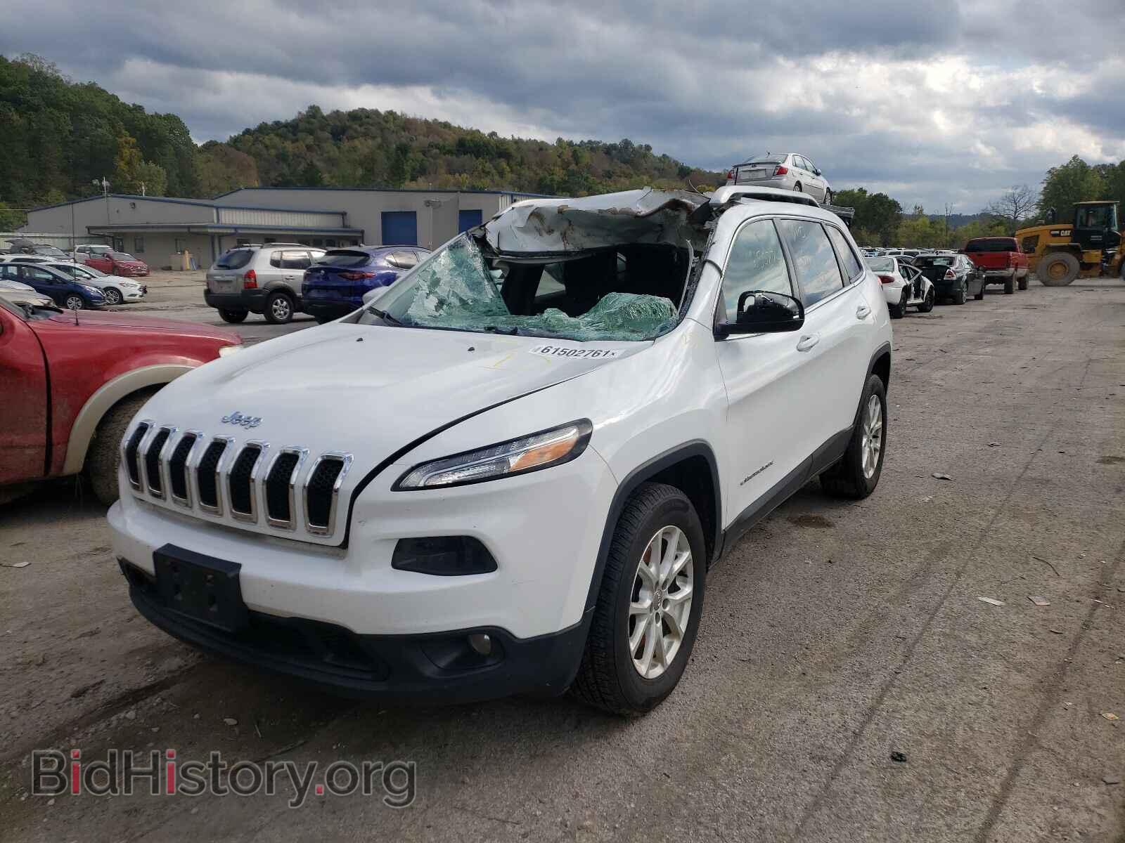 2016 JEEP CHEROKEE - VIN: 1C4PJMCS6GW102295 - Фото 2