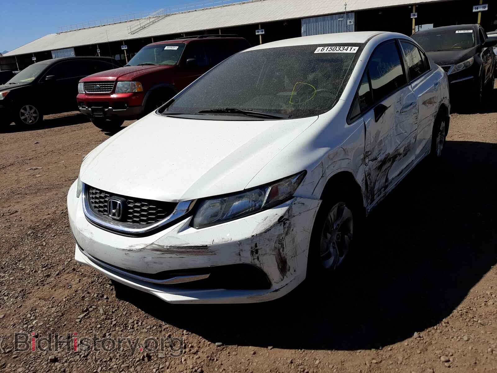 2014 HONDA CIVIC - VIN: 19XFB2F5XEE054973 - Фото 2