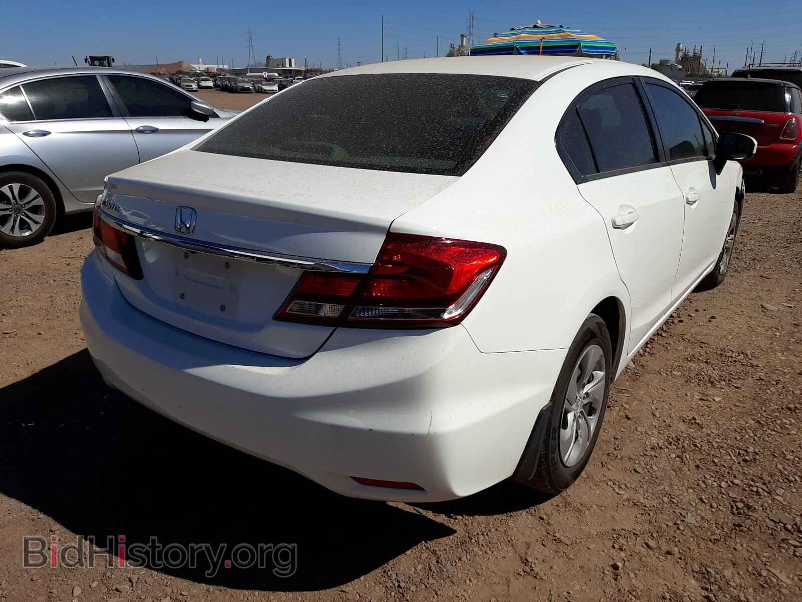 2014 HONDA CIVIC - VIN: 19XFB2F5XEE054973 - Фото 4