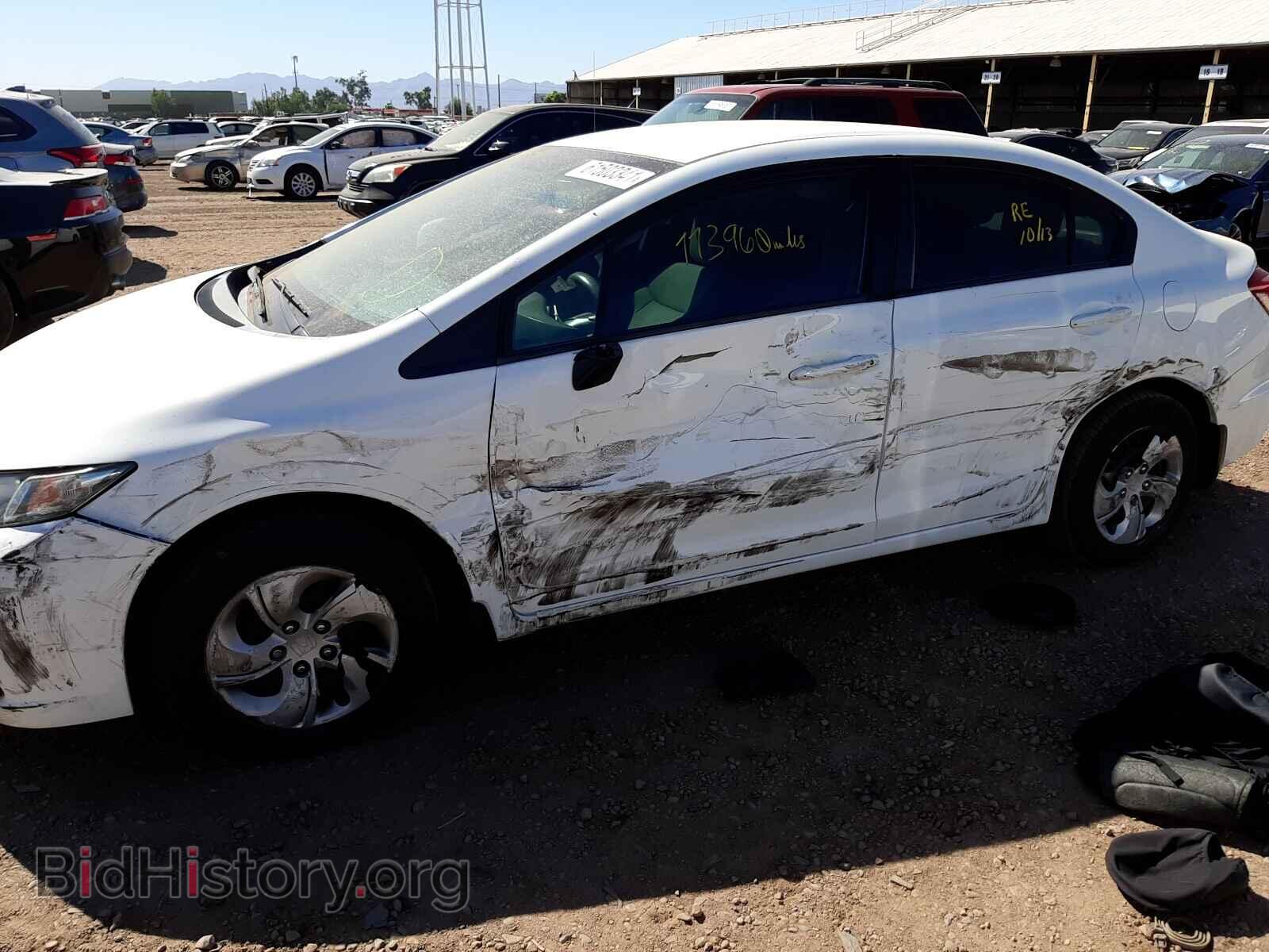 2014 HONDA CIVIC - VIN: 19XFB2F5XEE054973 - Фото 9