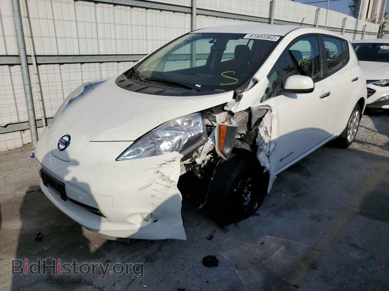 2015 NISSAN LEAF - VIN: 1N4AZ0CP8FC318562 - Фото 2