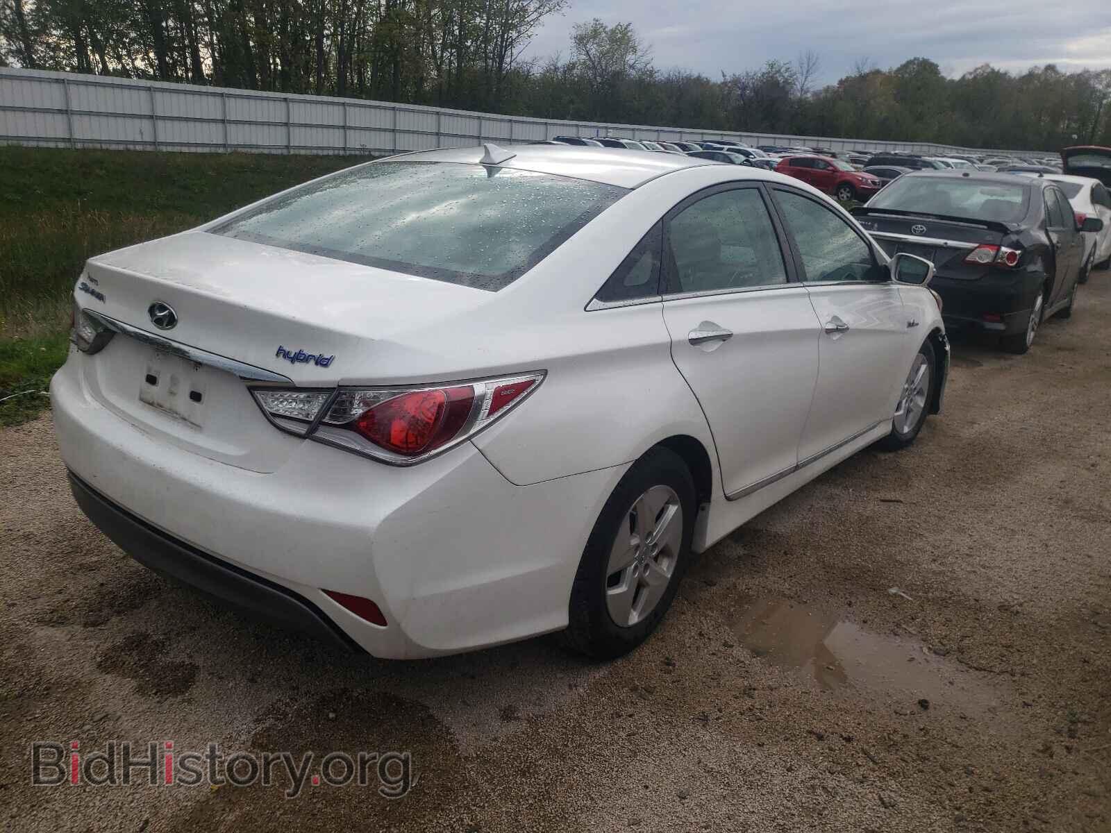 2012 HYUNDAI SONATA - VIN: KMHEC4A41CA046503 - Фото 4
