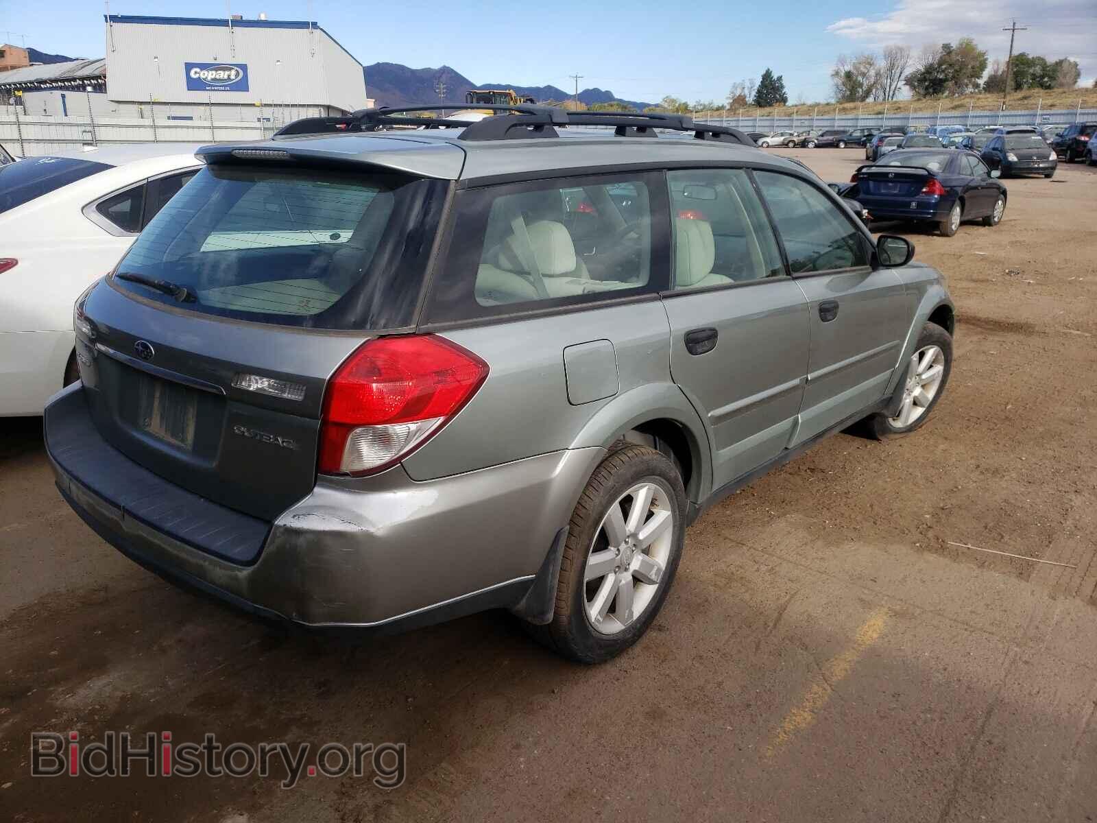 2009 SUBARU OUTBACK - VIN: 4S4BP61CX97332754 - Фото 4