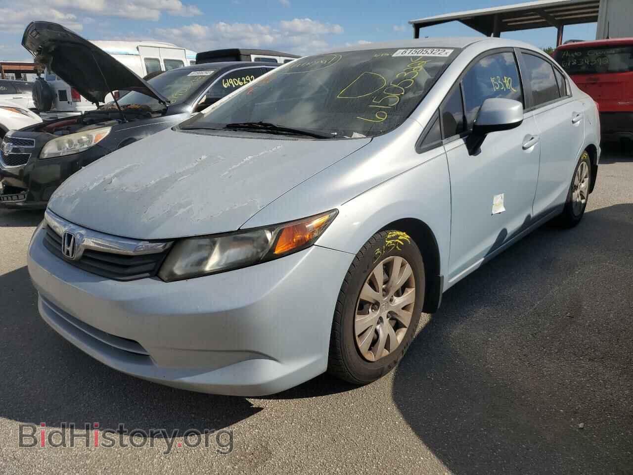 2012 HONDA CIVIC - VIN: 19XFB2F55CE018959 - Фото 2