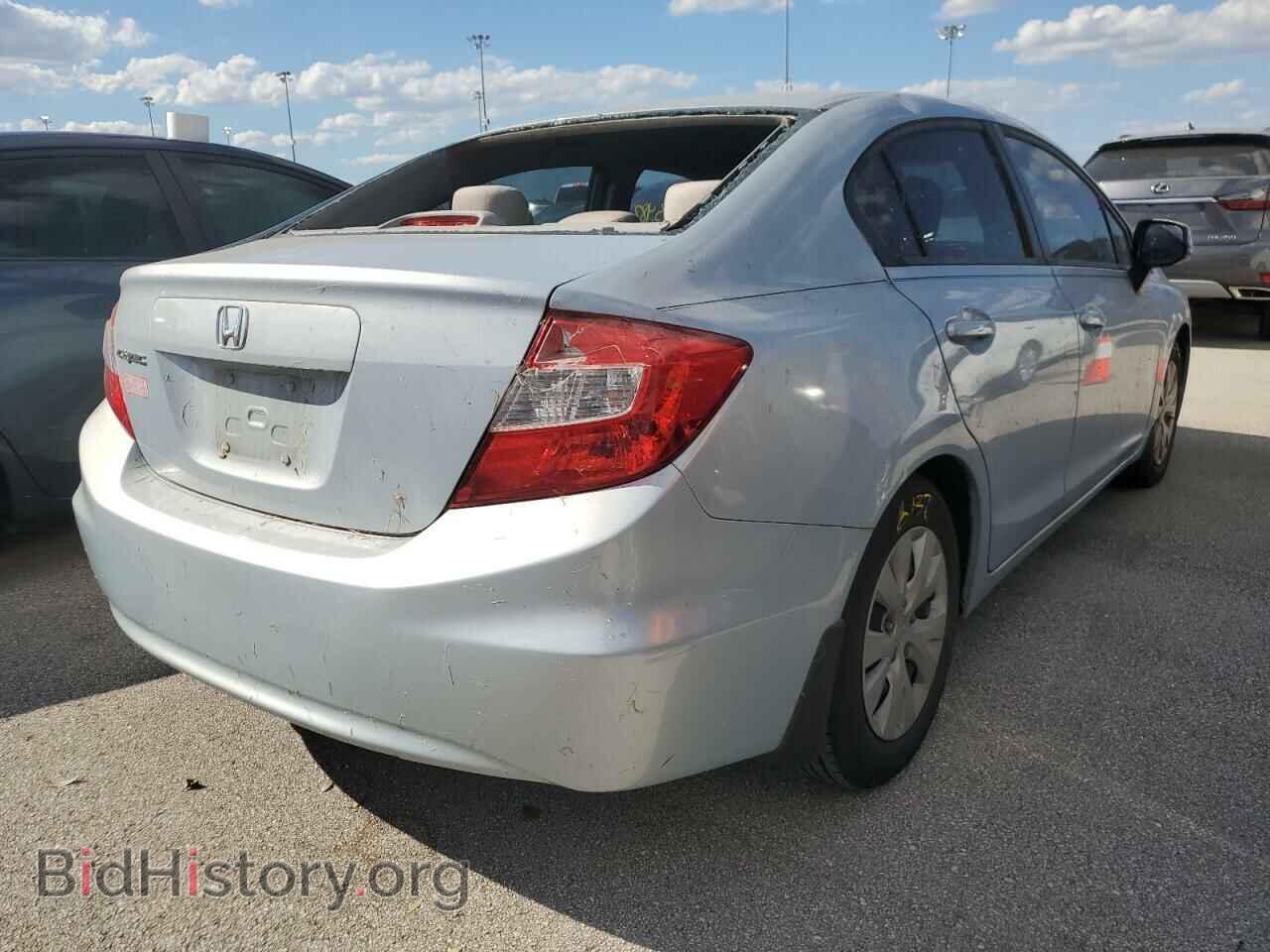 2012 HONDA CIVIC - VIN: 19XFB2F55CE018959 - Фото 4