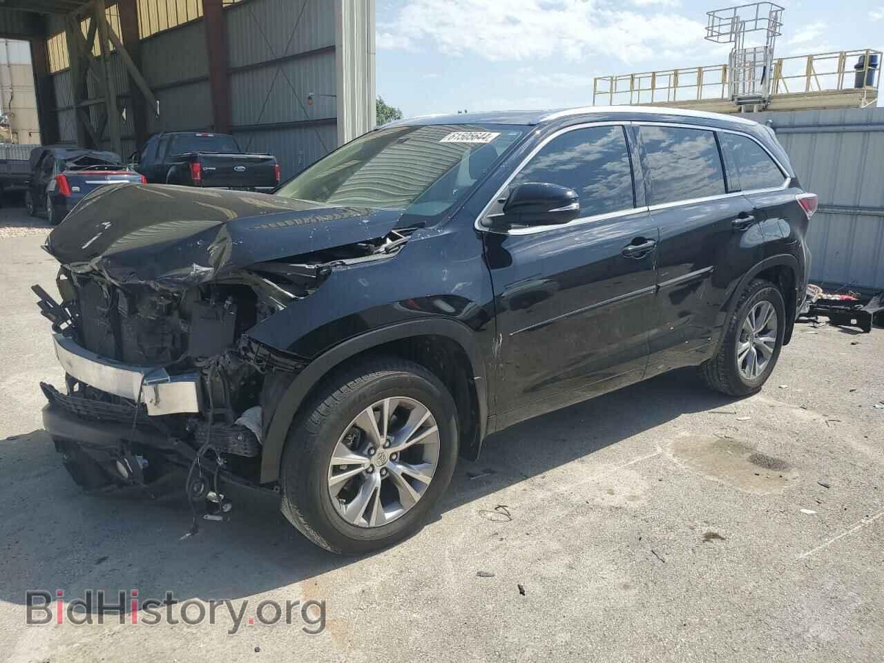 Photo 5TDJKRFH2FS199896 - TOYOTA HIGHLANDER 2015