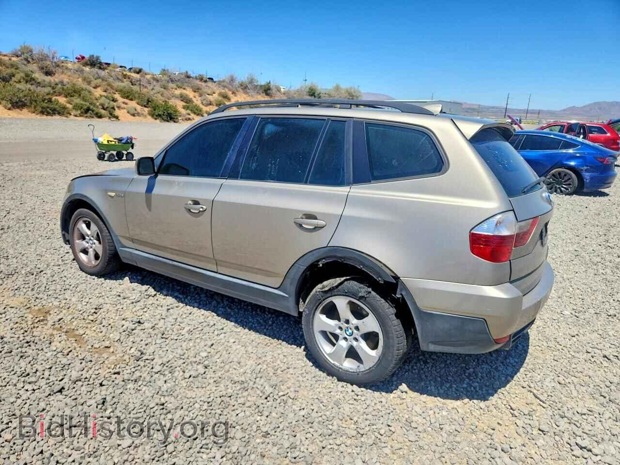 2007 BMW X3 - VIN: WBXPC93457WF11340 - Фото 2