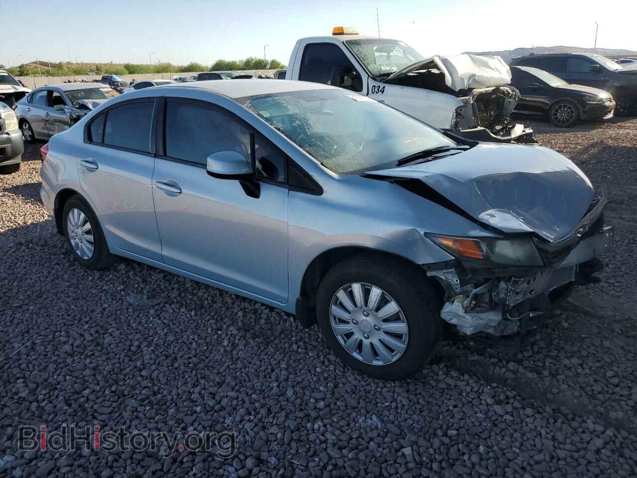 2012 HONDA CIVIC - VIN: 2HGFB2F57CH574129 - Фото 4