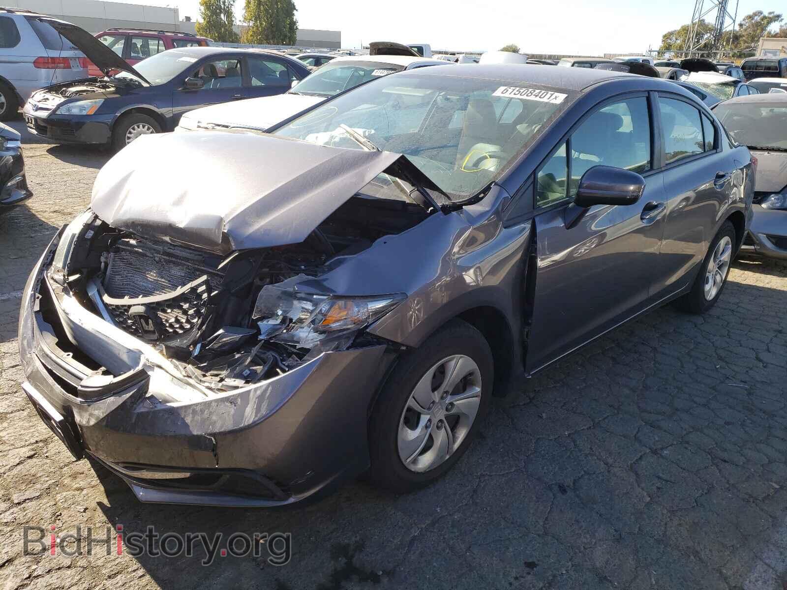 2015 HONDA CIVIC - VIN: 2HGFB2F57FH521483 - Photo 2