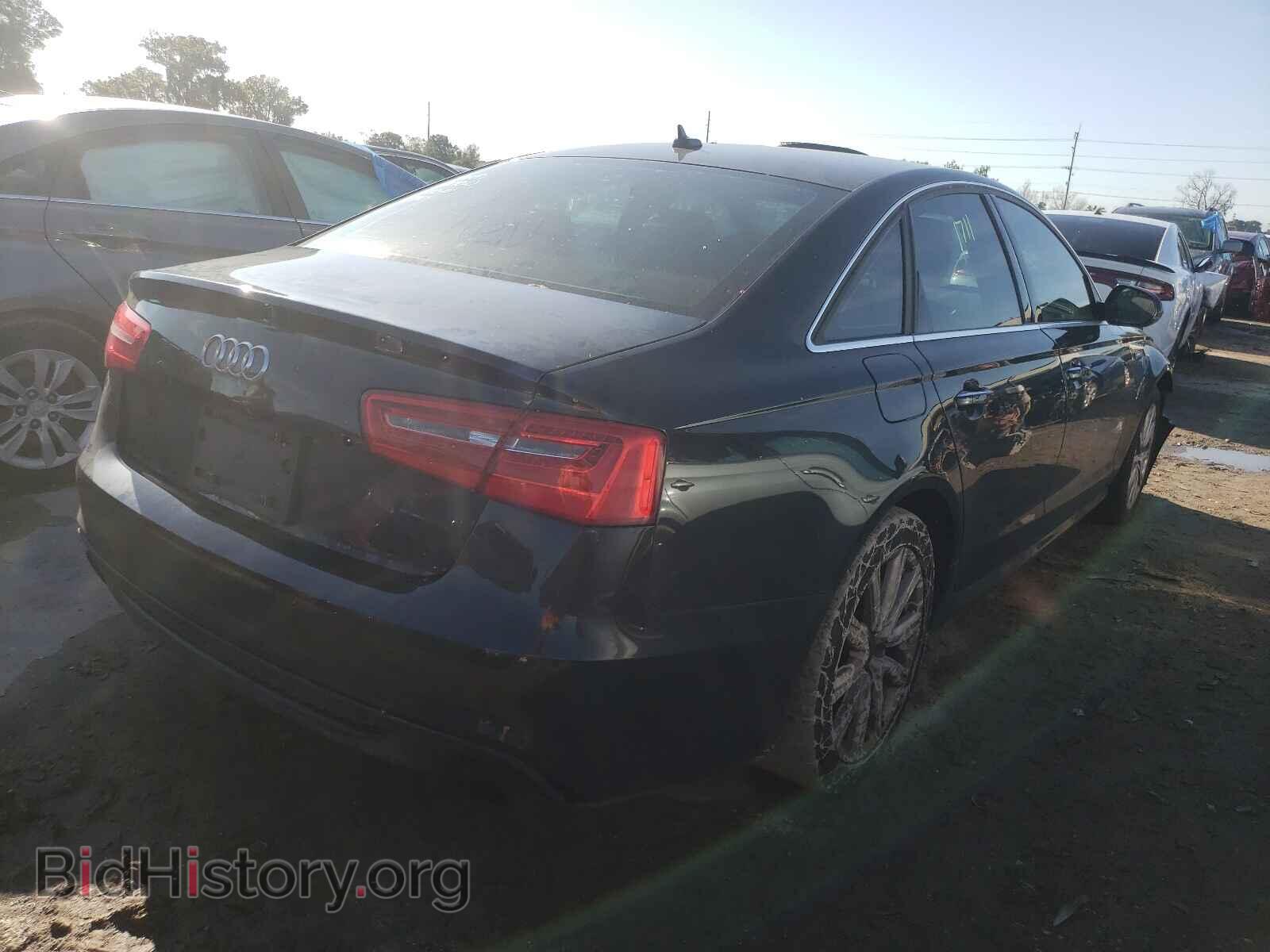 2012 AUDI A6 - VIN: WAUHGAFC7CN037251 - Фото 4