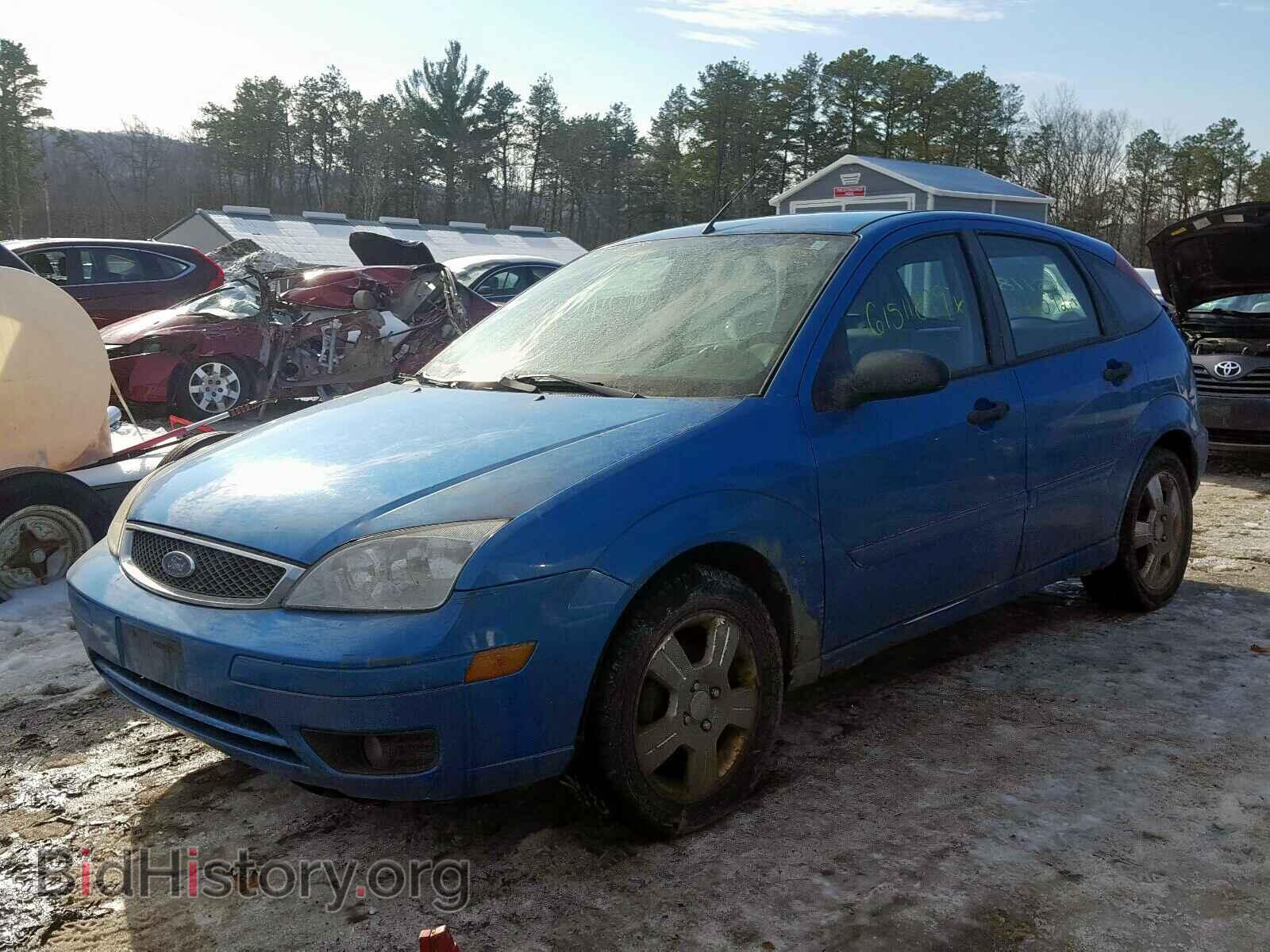 2007 FORD FOCUS - VIN: 1FAFP37N47W293584 - Фото 2