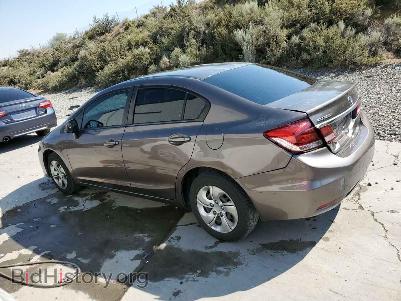 2013 HONDA CIVIC - VIN: 2HGFB2F59DH526827 - Фото 2