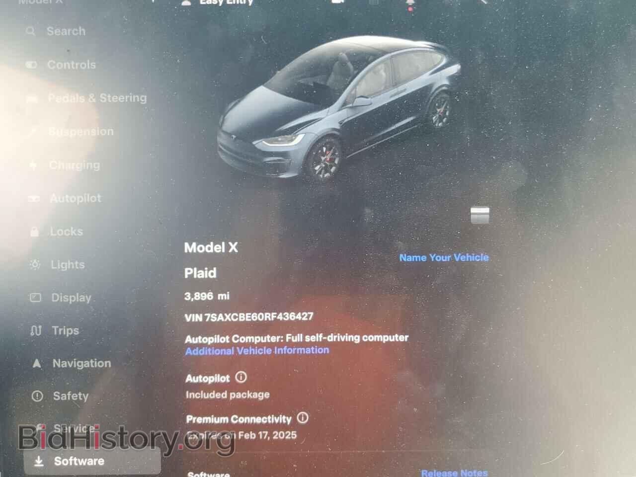 2024 TESLA MODEL X - VIN: 7SAXCBE60RF436427 - Photo 9