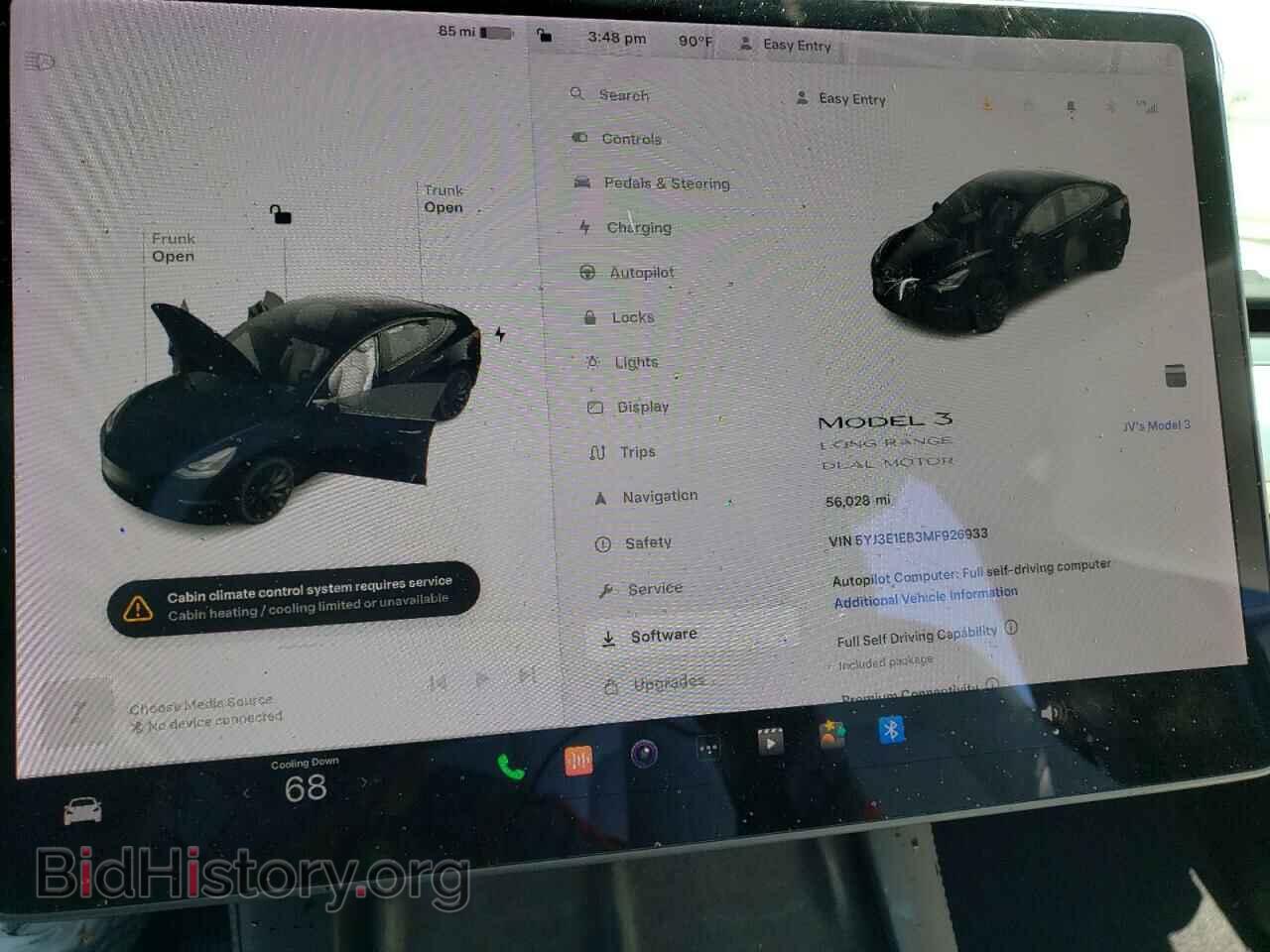 2021 TESLA MODEL 3 - VIN: 5YJ3E1EB3MF926933 - Photo 9