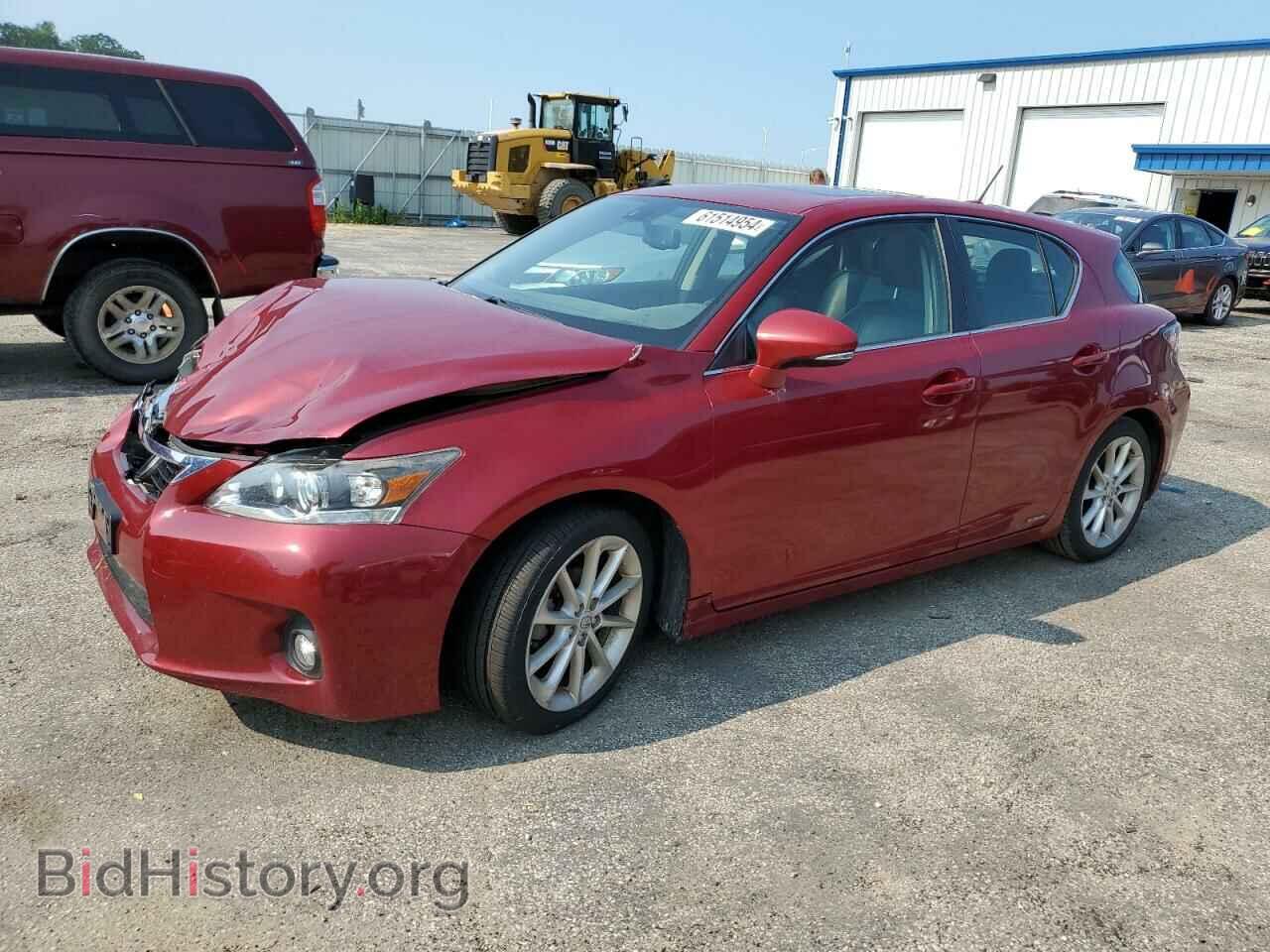 Photo JTHKD5BH8B2037137 - LEXUS CT 200 2011