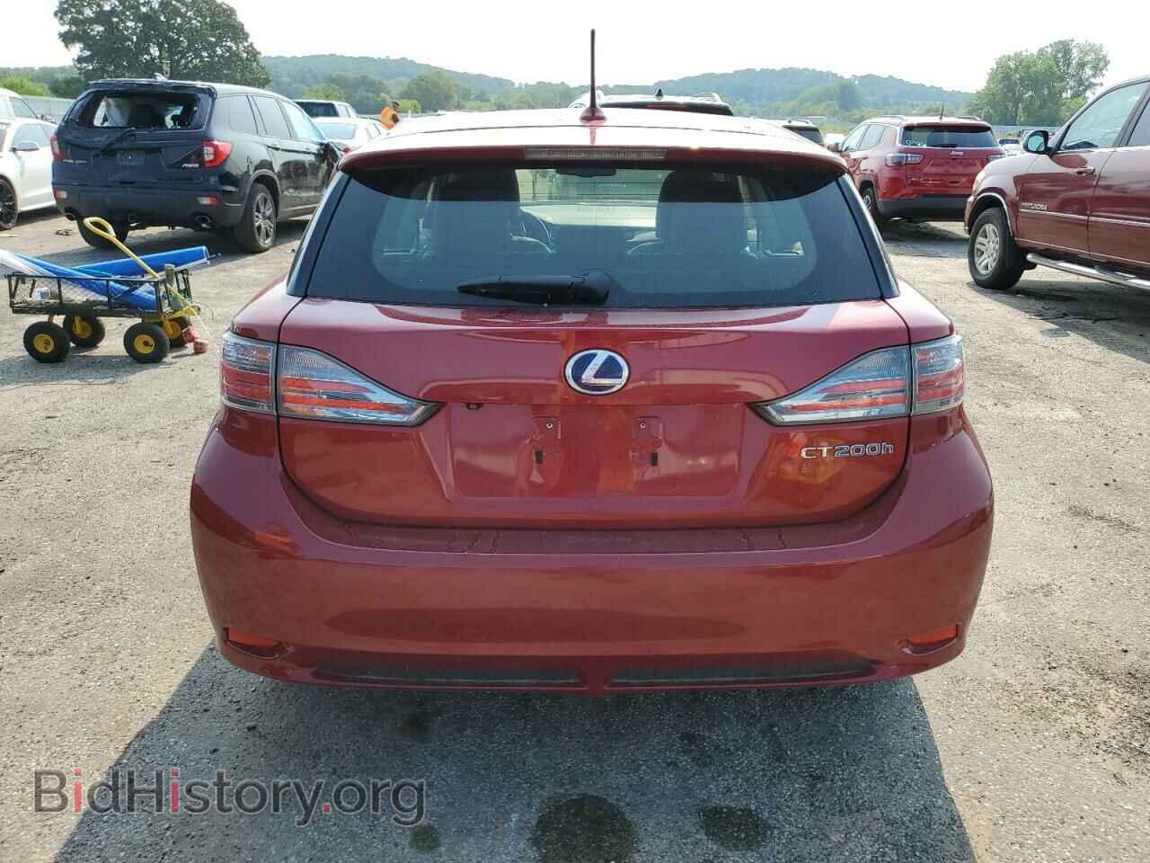 2011 LEXUS CT 200 - VIN: JTHKD5BH8B2037137 - Фото 6
