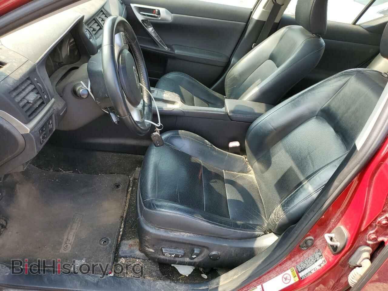 2011 LEXUS CT 200 - VIN: JTHKD5BH8B2037137 - Фото 7