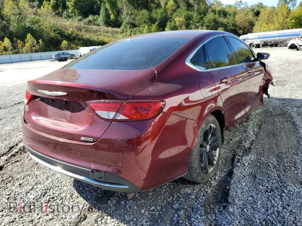 2015 CHRYSLER 200 - VIN: 1C3CCCAB7FN576660 - Фото 4