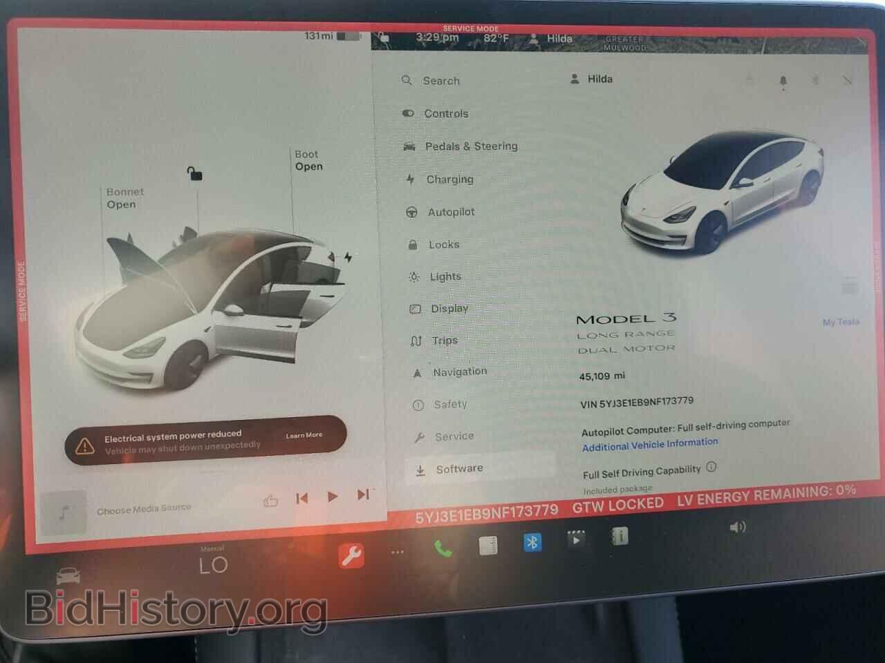 2022 TESLA MODEL 3 - VIN: 5YJ3E1EB9NF173779 - Photo 9