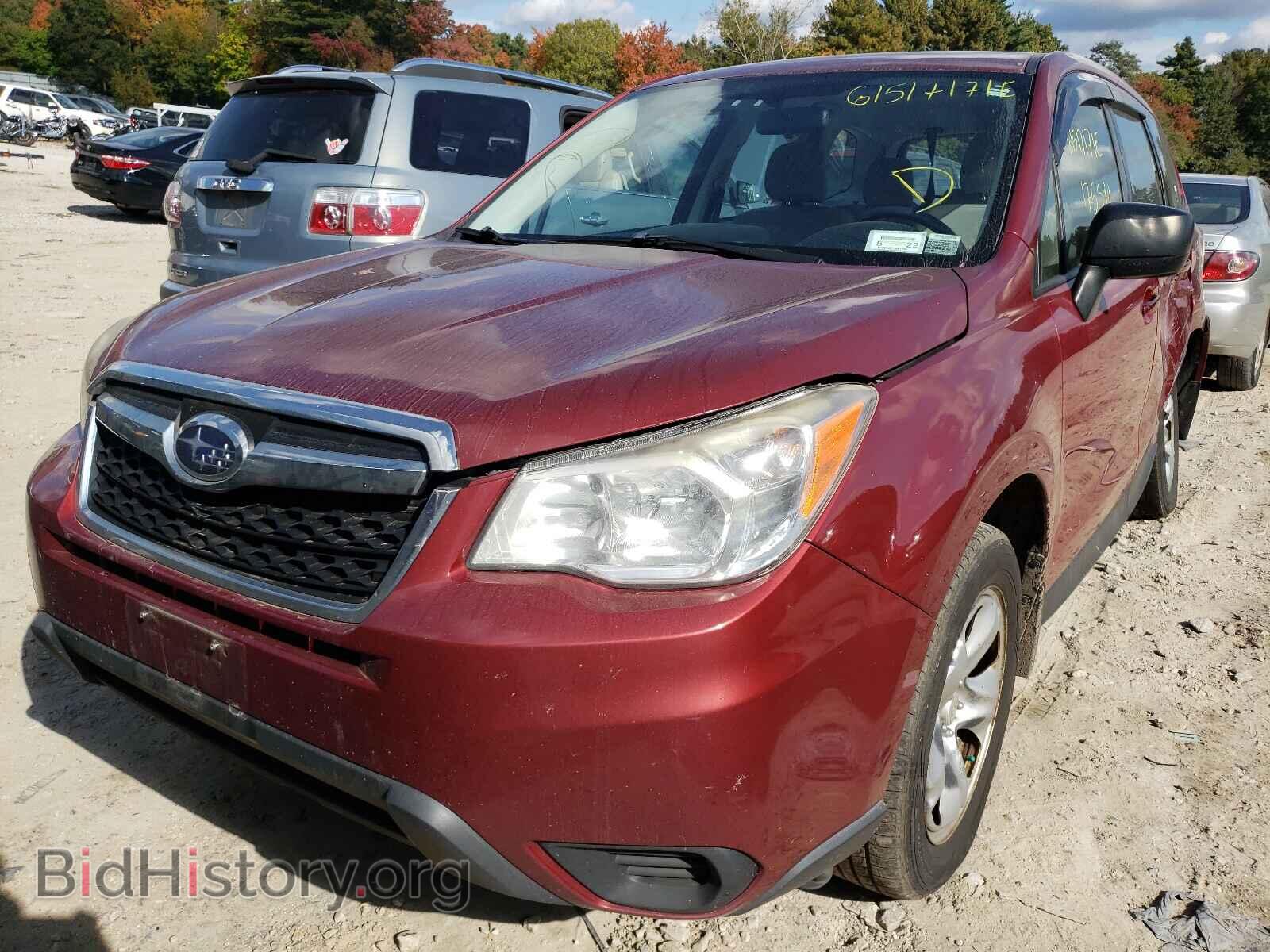 2014 SUBARU FORESTER - VIN: JF2SJAAC5EG417487 - Фото 2