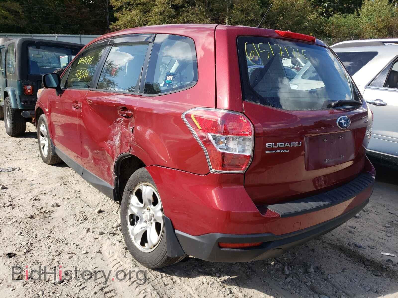 2014 SUBARU FORESTER - VIN: JF2SJAAC5EG417487 - Фото 3