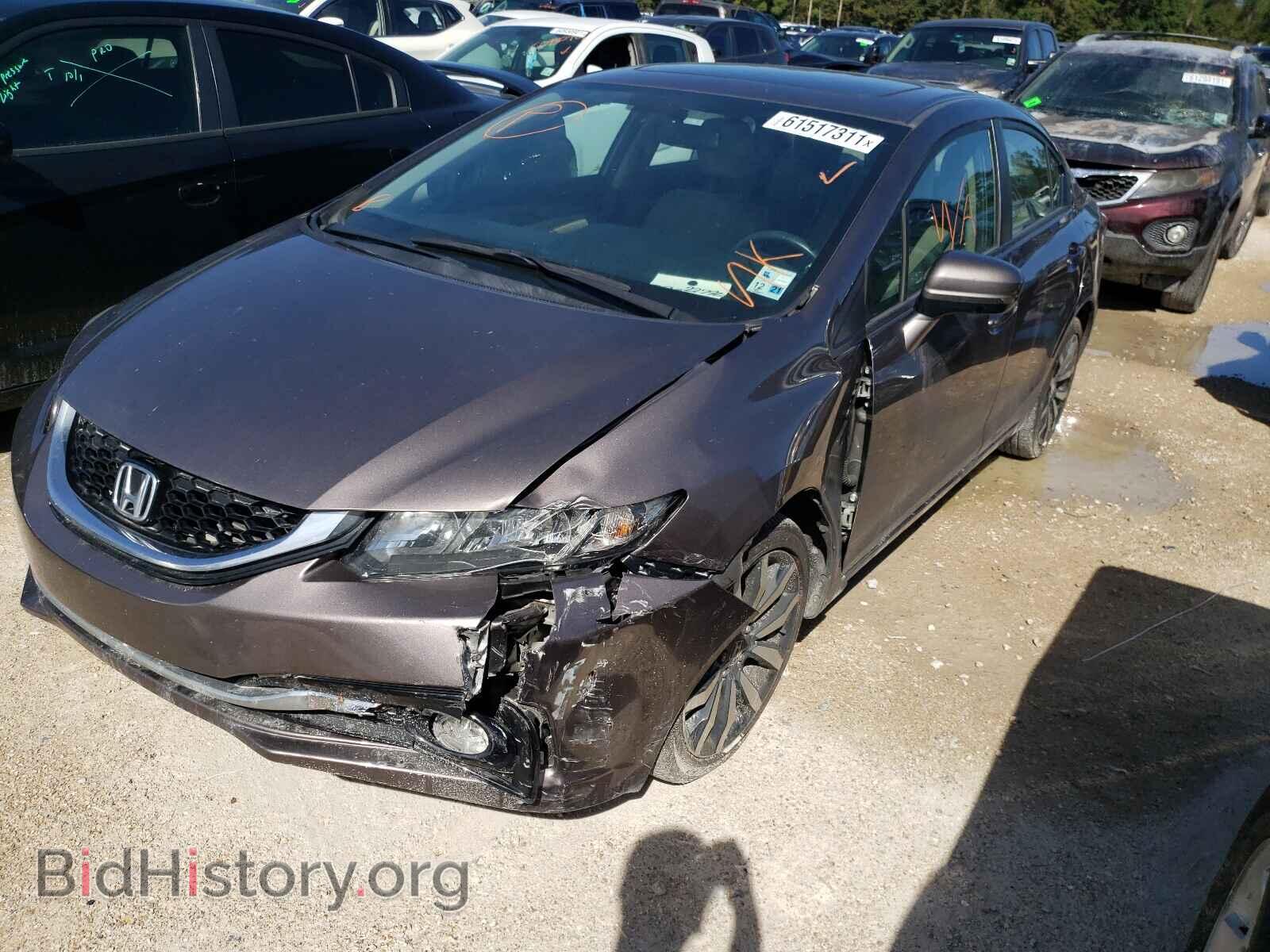 2015 HONDA CIVIC - VIN: 19XFB2F96FE062170 - Фото 2