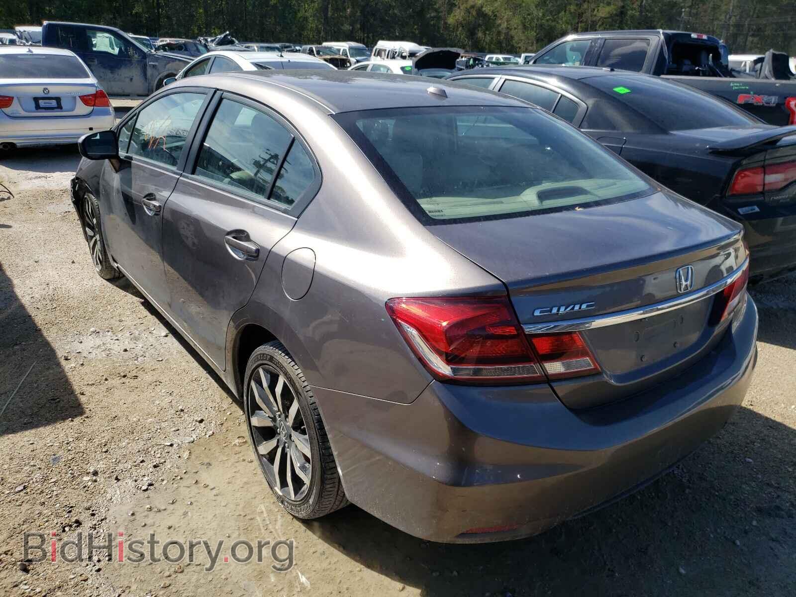 2015 HONDA CIVIC - VIN: 19XFB2F96FE062170 - Фото 3