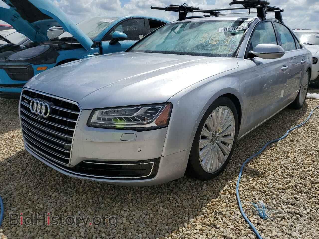 2015 AUDI A8 - VIN: WAUJGAFD8FN018139 - Фото 2