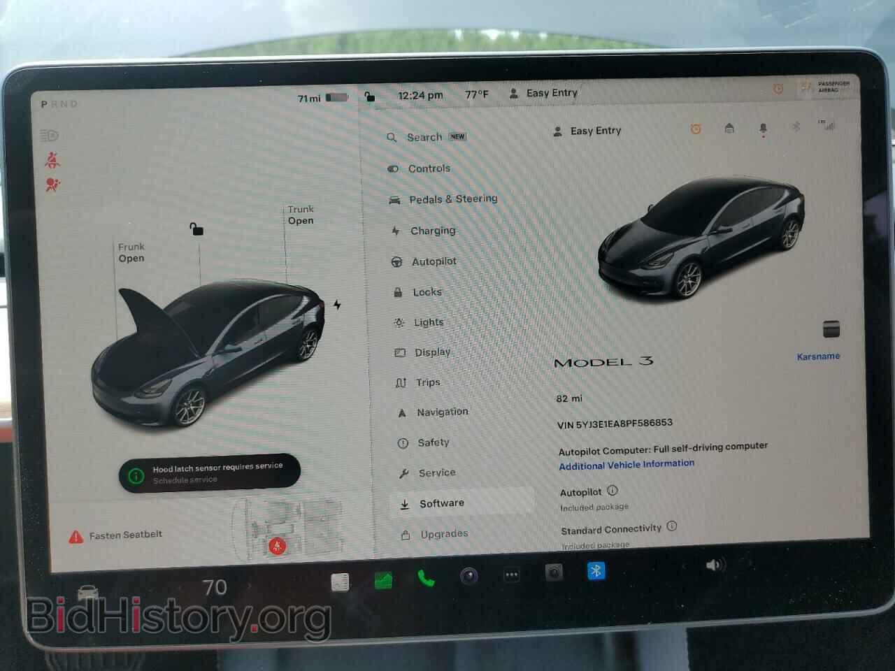 2023 TESLA MODEL 3 - VIN: 5YJ3E1EA8PF586853 - Photo 9
