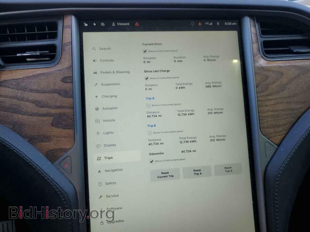 2018 TESLA MODEL S - VIN: 5YJSA1E21JF297112 - Photo 9