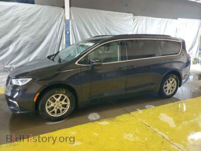 2022 Chrysler PACIFICA Touring L, black — VIN 2C4RC1BG0NR185596, Copart
