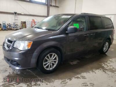 2015 Dodge CARAVAN Grand Cara, gray — VIN 2C4RDGBG8FR721695, Copart