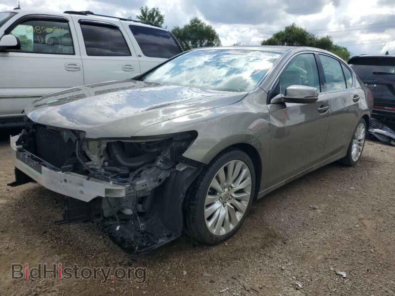 2014 Acura RLX Tech (VIN JH4KC1F53EC002676) — фото 1 из 12, Copart, повреждение: задняя часть