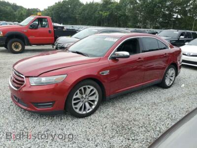 2013 Ford TAURUS Taurus LIM, красный — VIN 1FAHP2F85DG191179, Copart