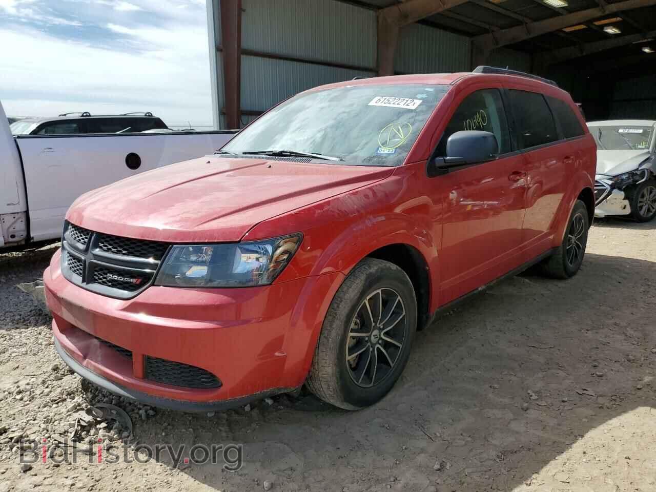 2018 DODGE JOURNEY - VIN: 3C4PDCAB7JT443447 - Фото 2