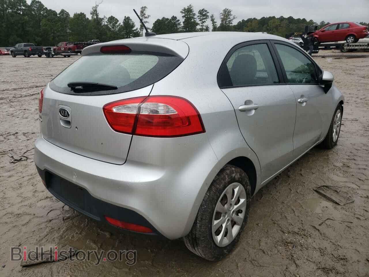 2012 KIA RIO - VIN: KNADM5A3XC6015471 - Фото 4