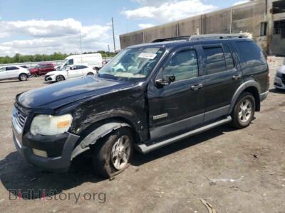 2006 Ford EXPLORER XLT, black — VIN 1FMEU73EX6UA57104, Copart