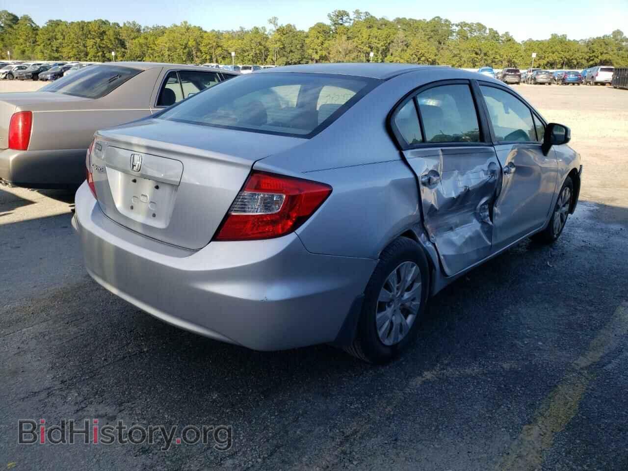 2012 HONDA CIVIC - VIN: 2HGFB2F57CH609476 - Фото 4
