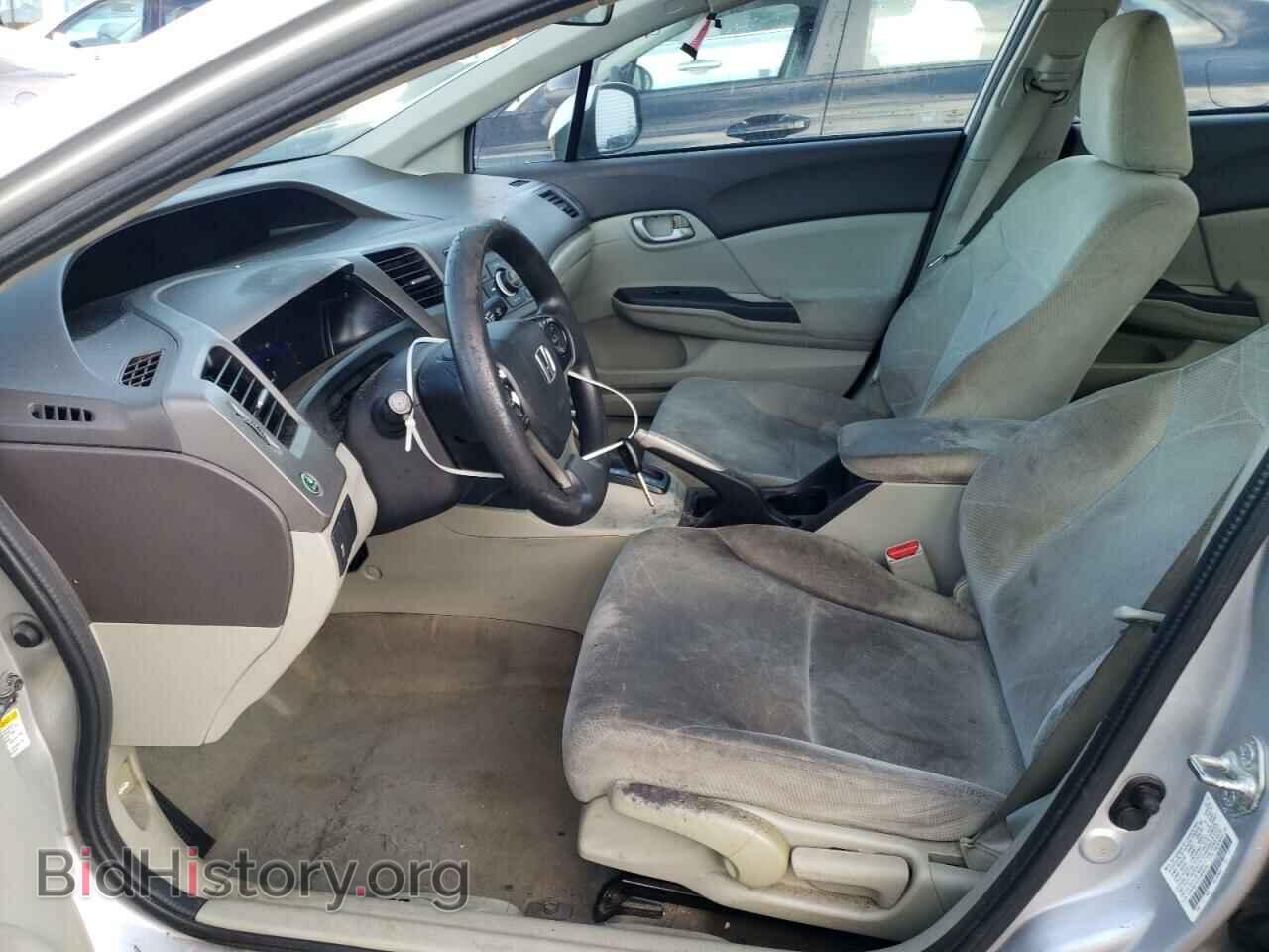 2012 HONDA CIVIC - VIN: 2HGFB2F57CH609476 - Фото 5